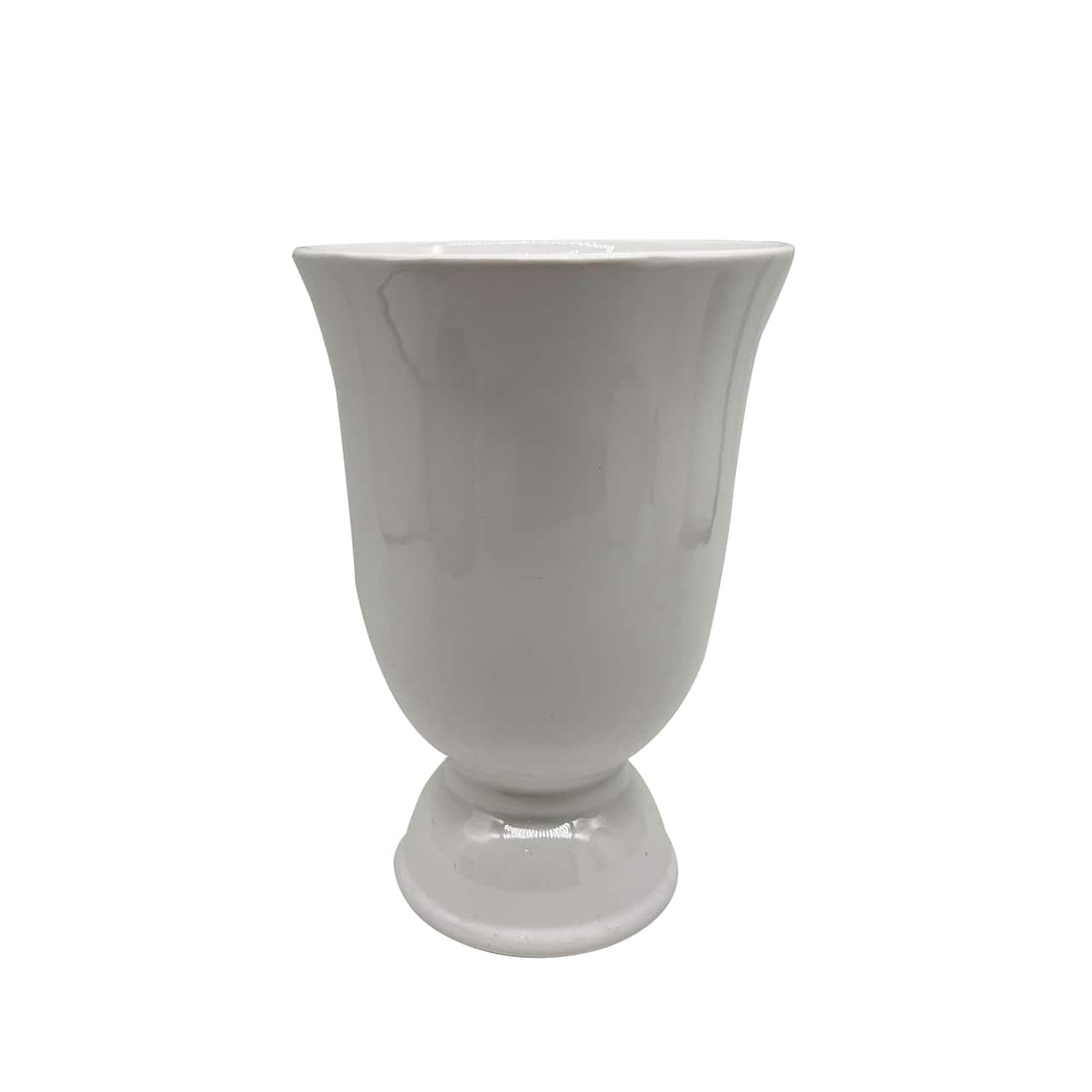 8" White Ceramic Vase by Ashland®
